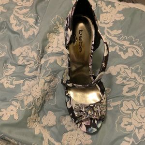 Floral Bebe shoes